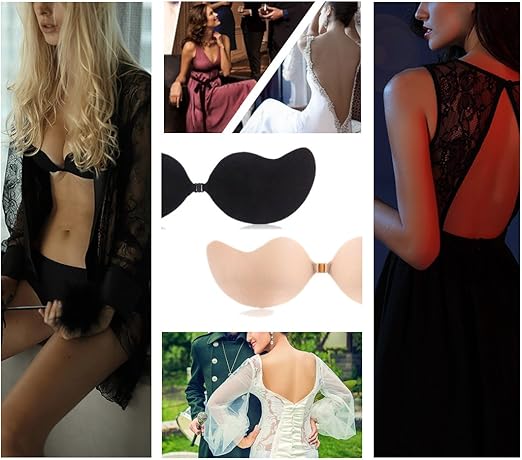 Soutien gorge en silicone