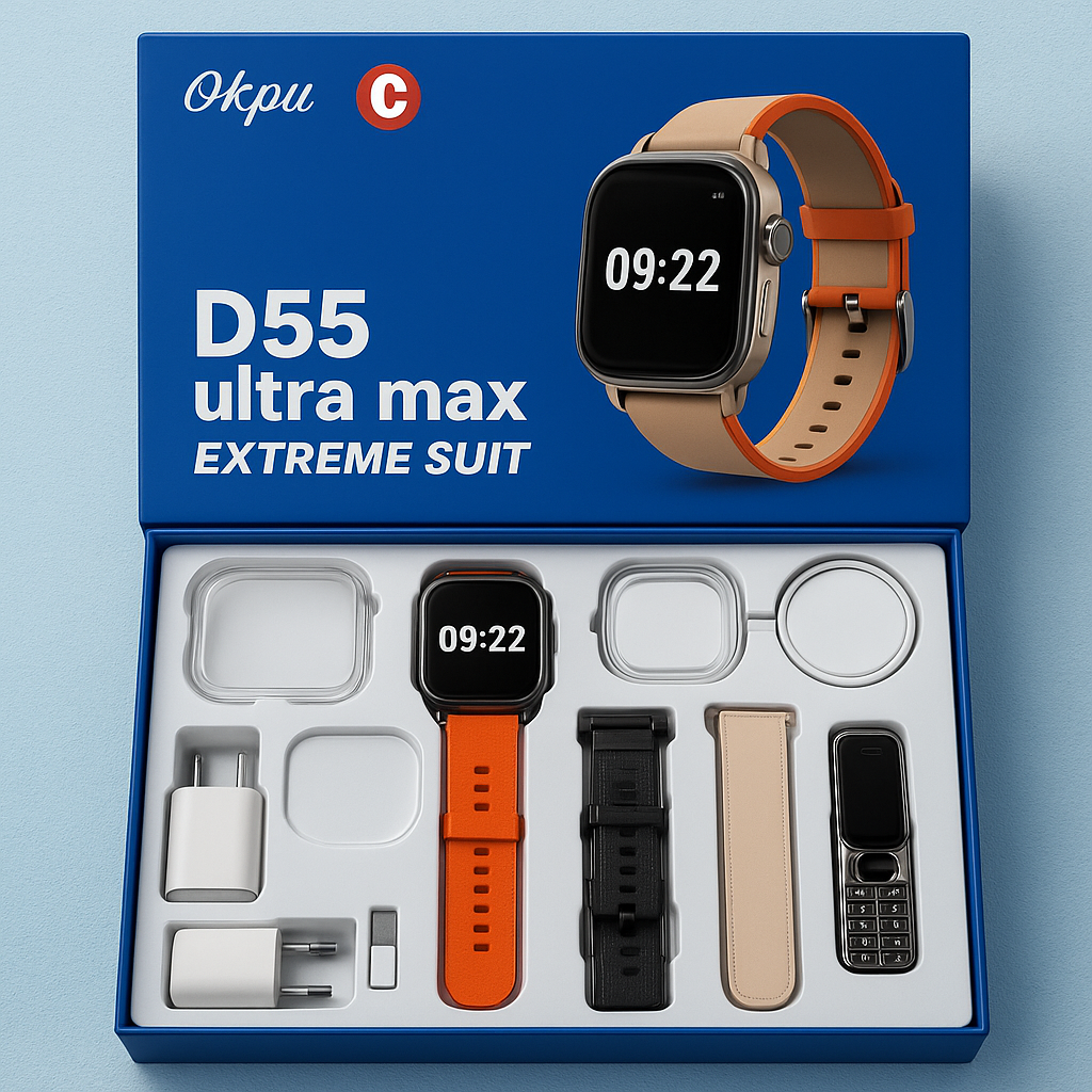 MONTRE CONNECTÉE D55 ULTRA MAX