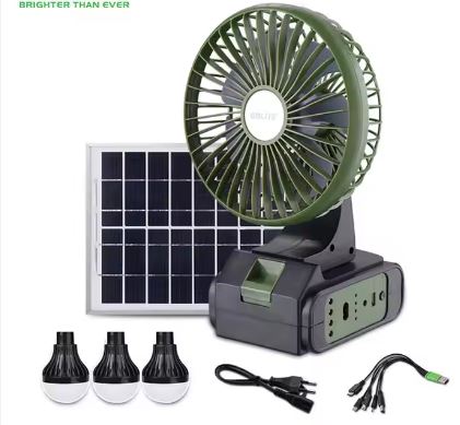 Ventilateur solaire multi fonction