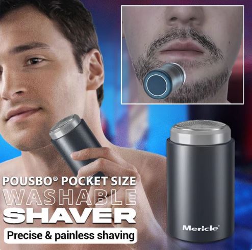 ANCIEN Mini rasoir électrique portable – pour un rasage rapide, net et sans douleur
