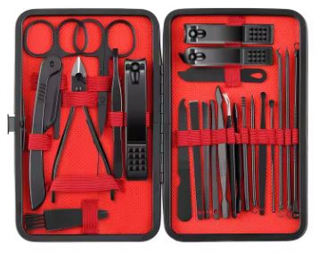 Kit de Manucure & Pédicure 24 pièces