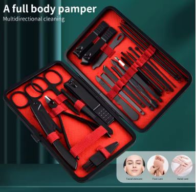 Kit de Manucure & Pédicure 24 pièces