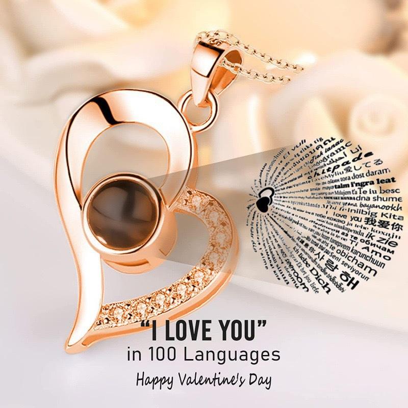 COLLIER AMOUR EN 100 LANGUES