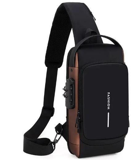 Sac bandoulière antivol
