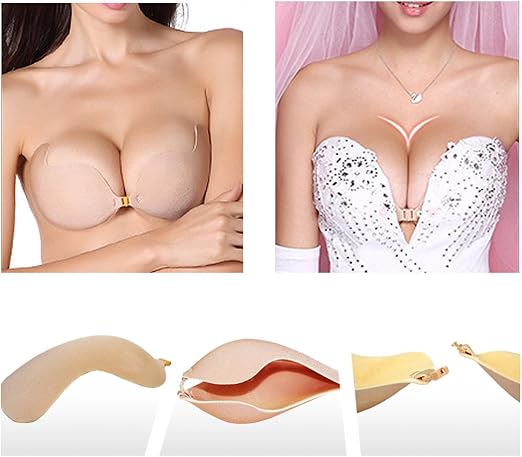 Soutien gorge en silicone
