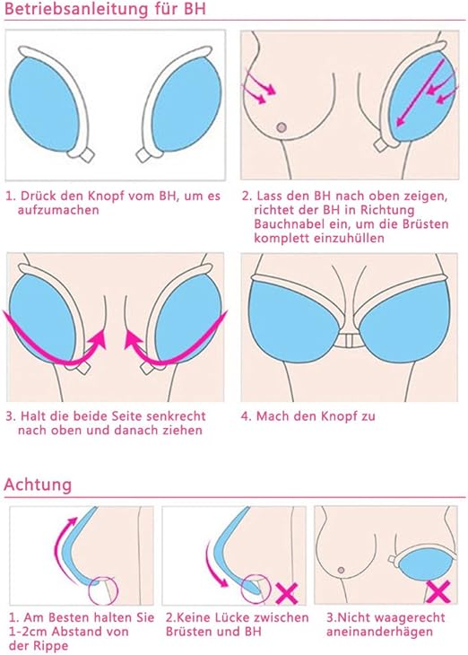 Soutien gorge en silicone