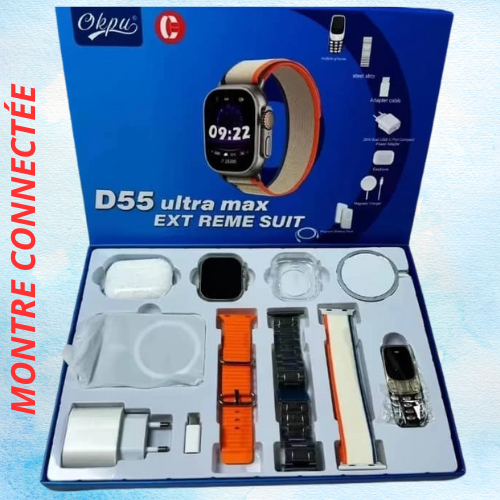 MONTRE CONNECTÉE D55 ULTRA MAX