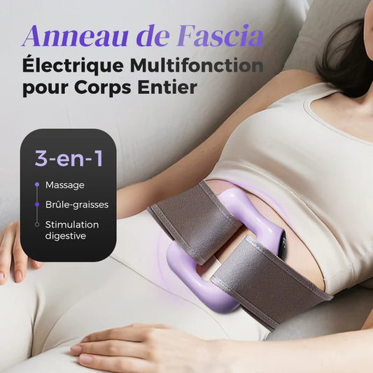 Anneau de Massage Vibrant Professionnel pour Brûler les Graisses