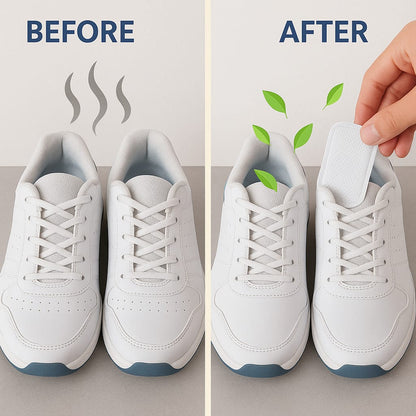 Rafraîchisseur et Désodorisant à Chaussures Avec Senteur Naturelle - Elimine les Odeurs De Chaussure, 10PCS