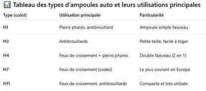 2X Phares LED de voiture Ultra Lumineux