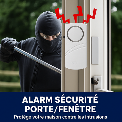 Alarme Express 90dB : La Sécurité Instantanée pour Votre Tranquillité