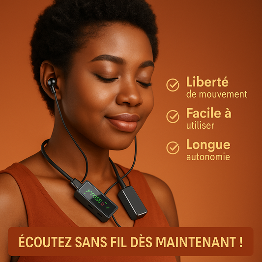 Écouteurs Bluetooth avec réduction active de bruit