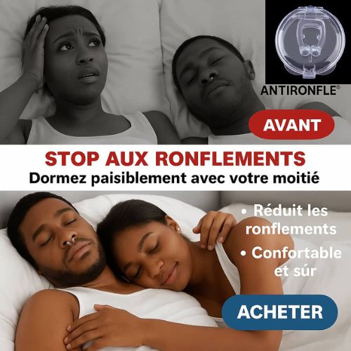 Dispositif Anti - Ronflements - Ensemble de 4