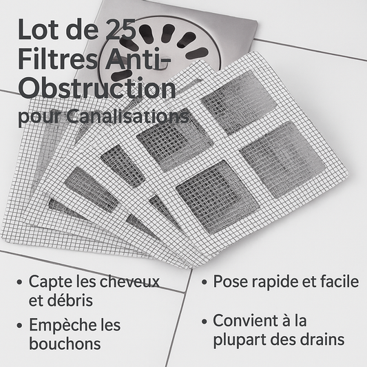 Filtre Anti-Obstruction pour Canalisations  : Un Bouclier pour Votre Maison !