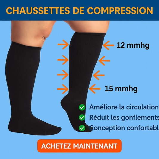 Chaussettes de compression révolutionnaires