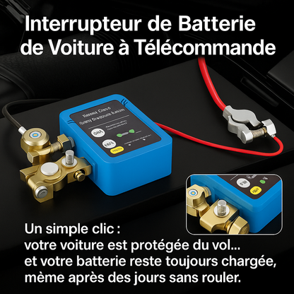 Interrupteur de déconnexion de batterie pour voiture télécommandée : Sécurité et Contrôle