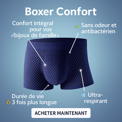 BOXERS EN BAMBOU MULTICOLORE