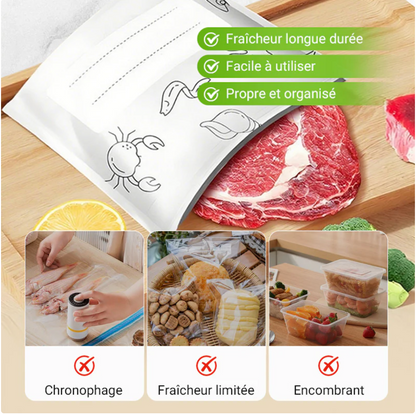 Sacs de Conservation Réutilisables - Fraîcheur Garantie