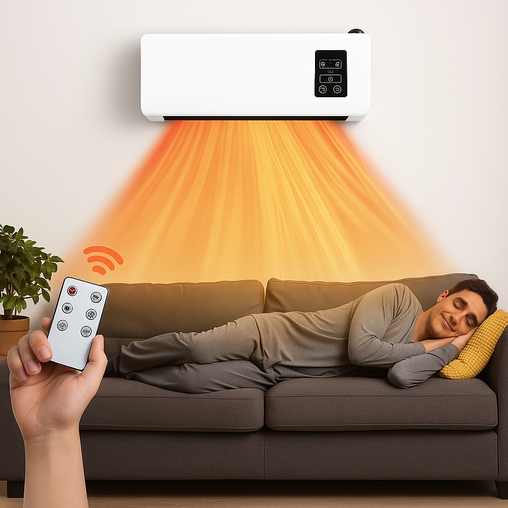 Mini climatiseur mural rafraîchissant et chauffant An