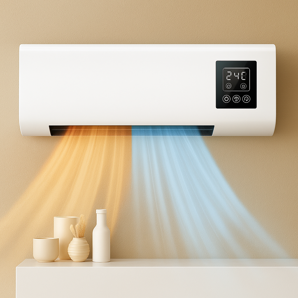 Mini climatiseur mural rafraîchissant et chauffant An