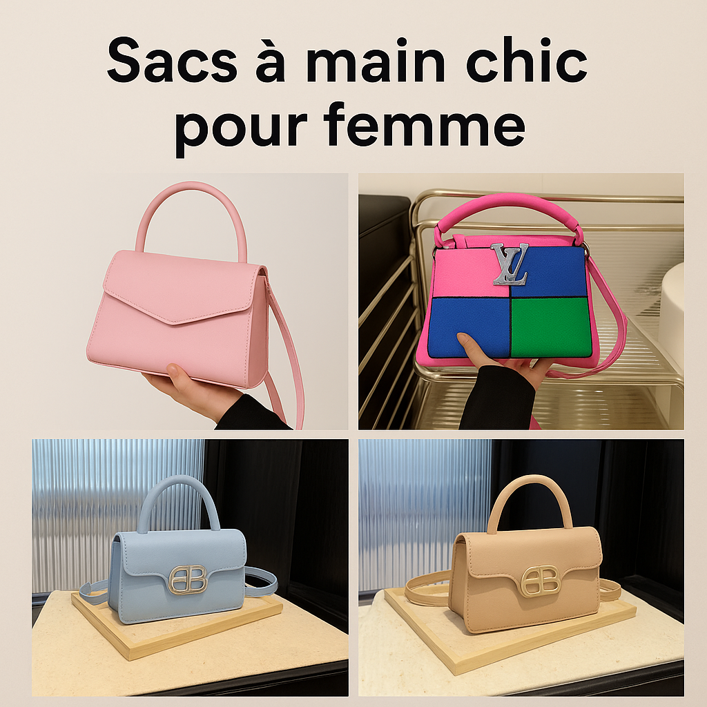 Sac Éclat Diva – Le sac qui te fait briller dès que tu sors
