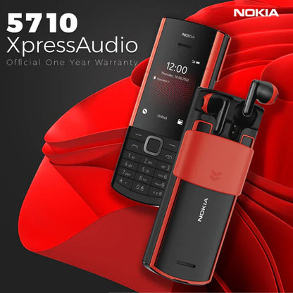 Nokia 5710XA: Téléphone Futuriste avec écouteurs Intégrées