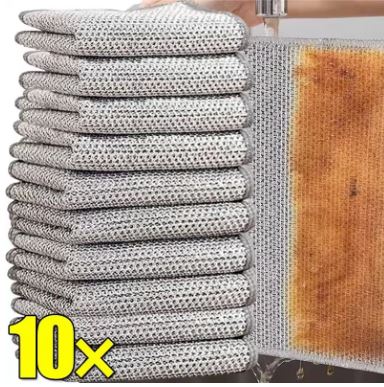 Éponge polyvalente pour vaisselle sèche et humide