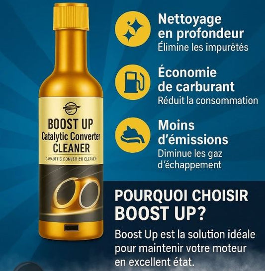 L'économiseur de Carburant Boost Up - Nettoyant pour catalyseur