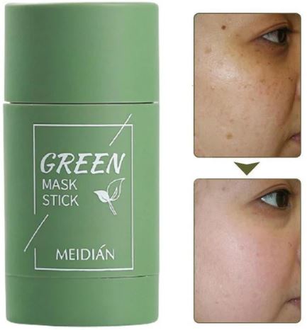 Masque de soins de la peau au thé vert