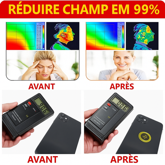 Autocollant Antiradiations - Amaada