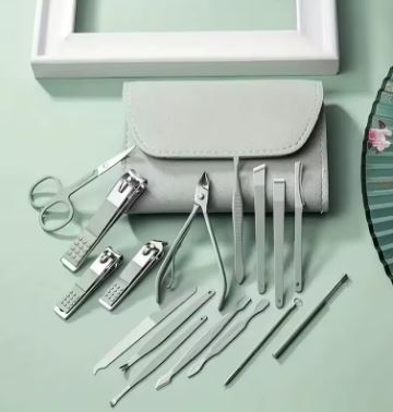 Kit de Manucure et Pédicure 16 en 1