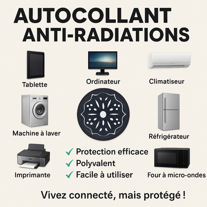 Autocollant Antiradiations - Amaada