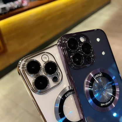 Coque de téléphone portable iPhone avec revêtement électroplaqué