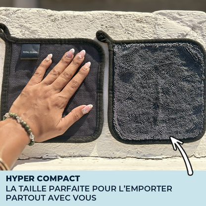 Chiffon microfibre pour lunettes, smartphones & écrans - L'éclat toujours à portée de main