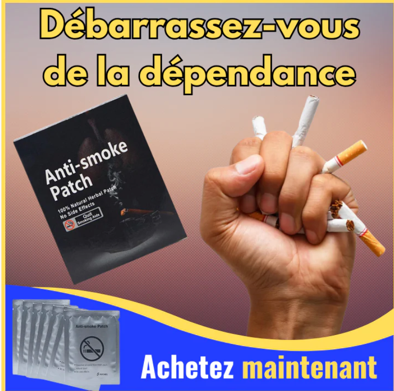 Patch anti-tabac naturel