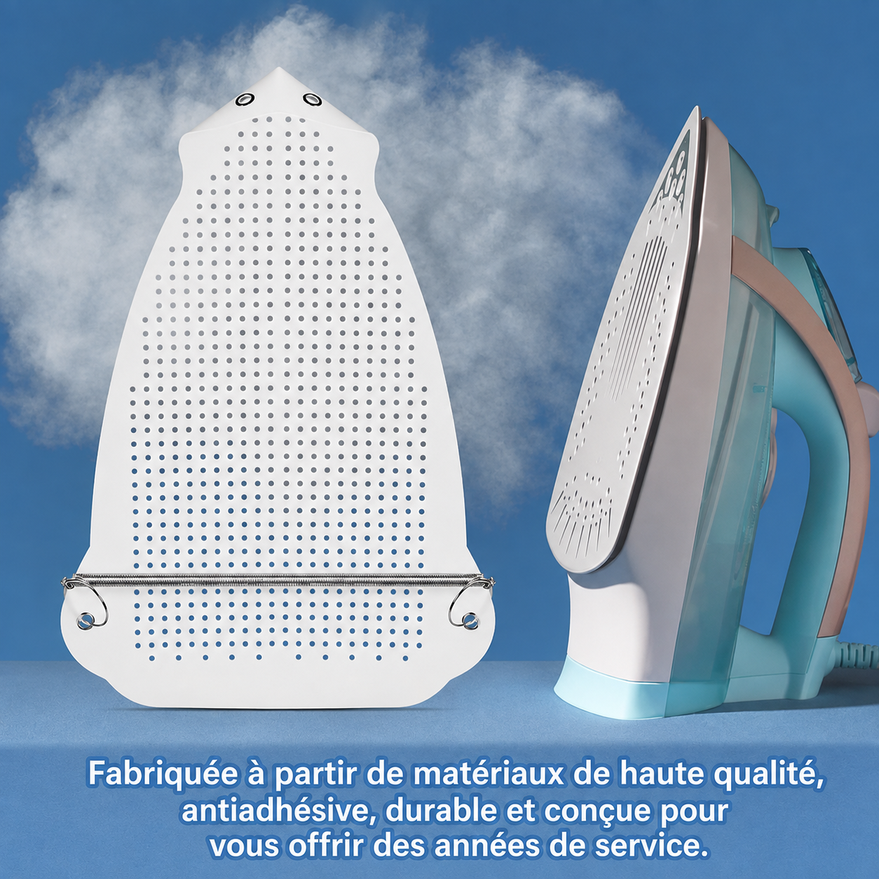 Protection pour fer à repasser - Fini les Vêtements Brûlés