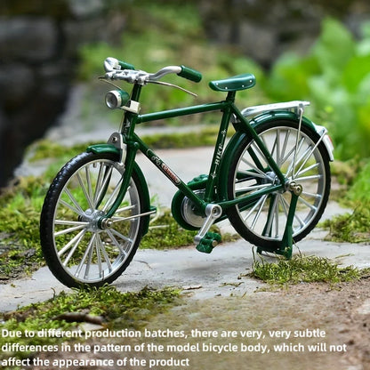 50% DE RÉDUCTION : Mini Modèle de Vélo en Alliage DIY – Créatif et Décoratif