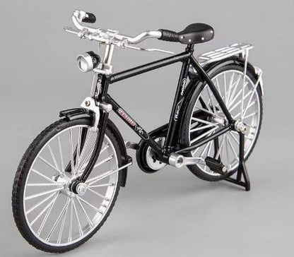 50% DE RÉDUCTION : Mini Modèle de Vélo en Alliage DIY – Créatif et Décoratif