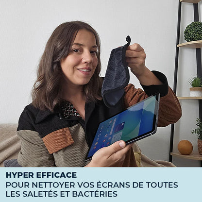 Chiffon microfibre pour lunettes, smartphones & écrans - L'éclat toujours à portée de main