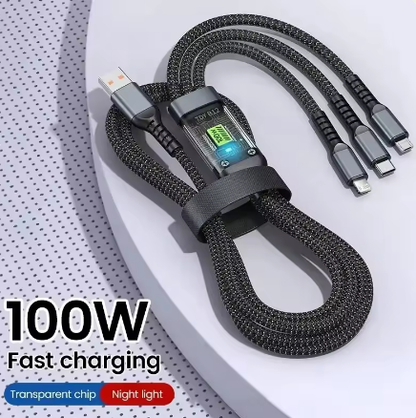Câble de Charge Ultime 3-en-1