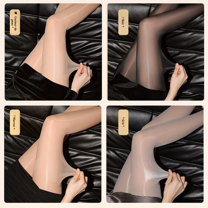 Collants Transparents Élégance Invisible