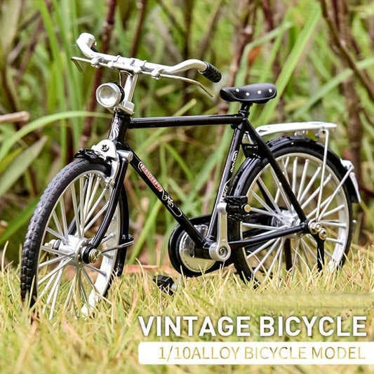 50% DE RÉDUCTION : Mini Modèle de Vélo en Alliage DIY – Créatif et Décoratif